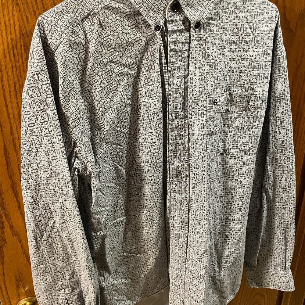Stetson Paisley button down shirt